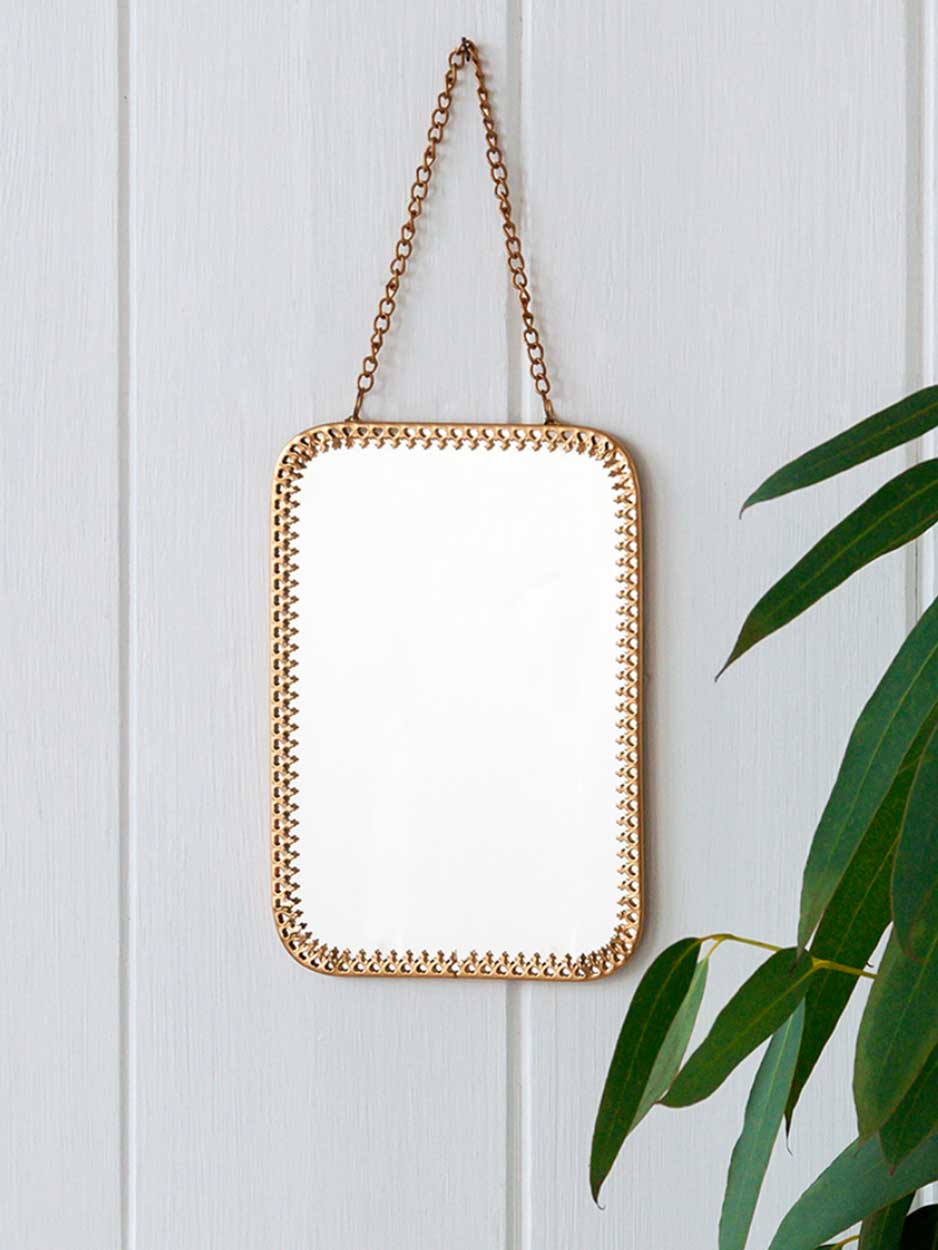 Rectangular Hanging Mirror