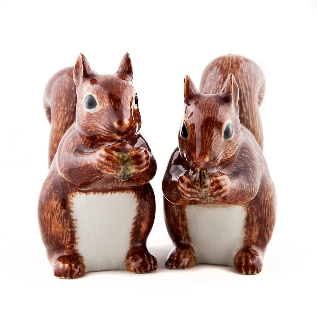 Red Squirrel Salt & Pepper Set by Quail Ceramics
