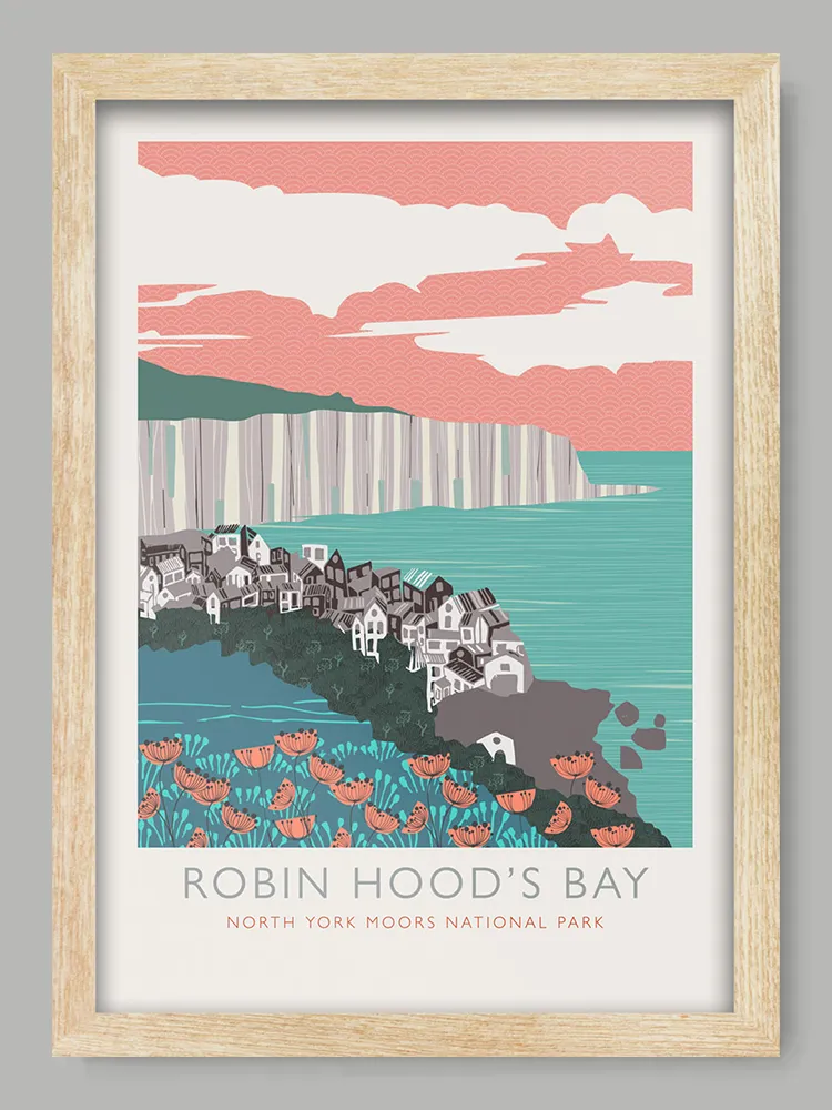 Robin Hoods Bay Print - Image 3