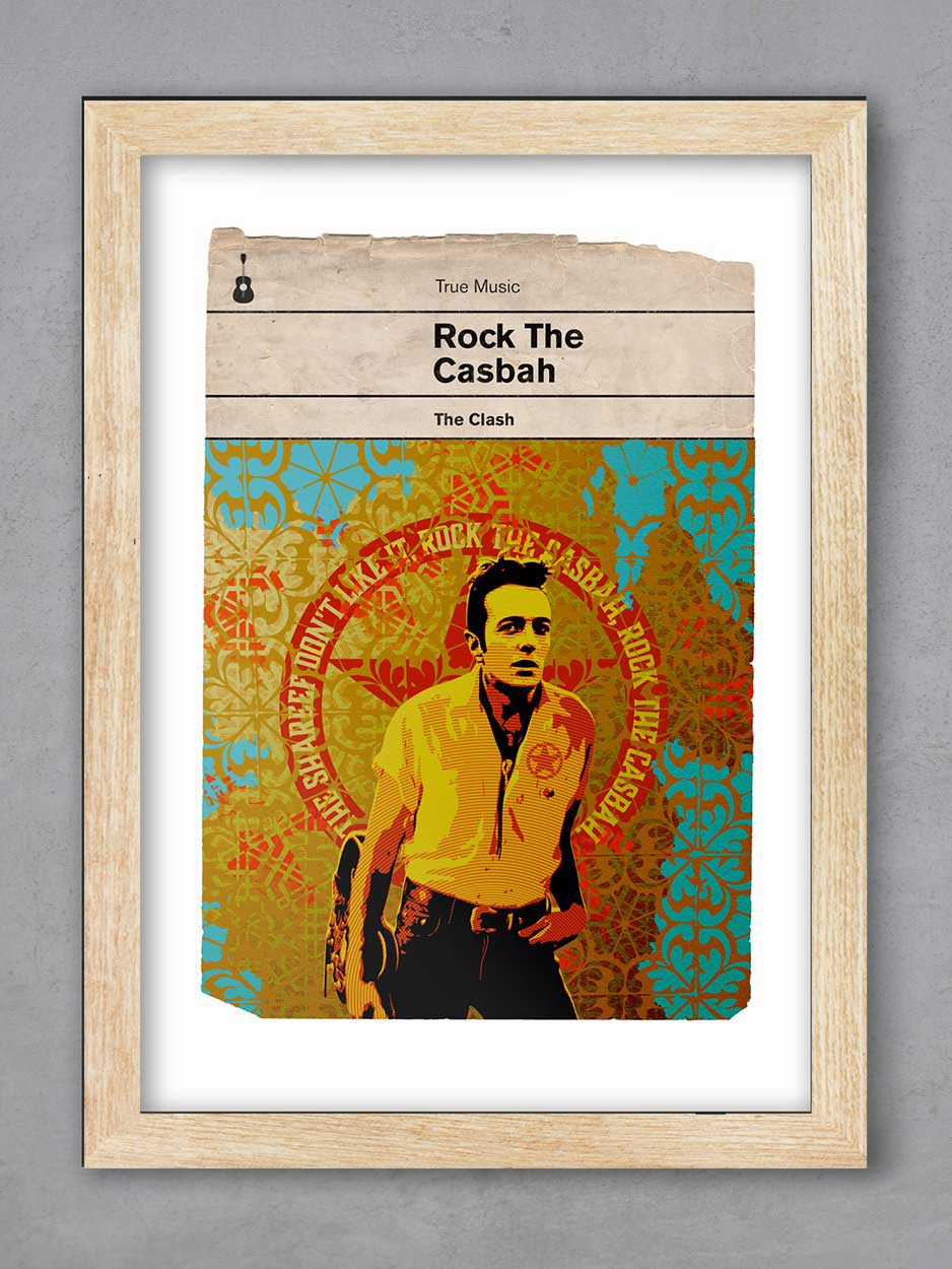Rock The Casbah - The Clash Music Print - Image 3