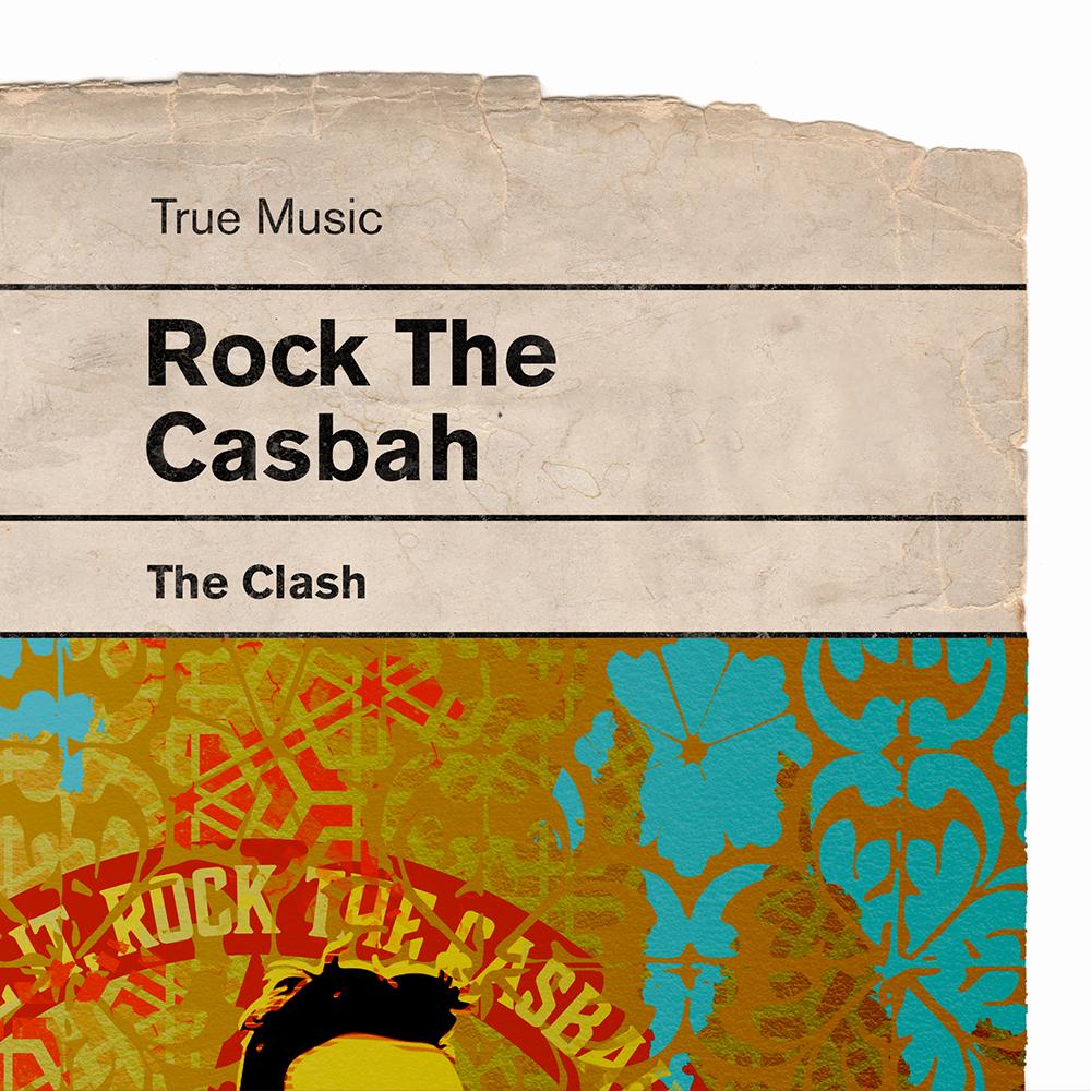 Rock The Casbah - The Clash Music Print - Image 4