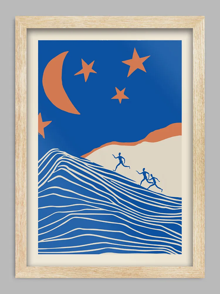 Running The Trail Print - Image 3