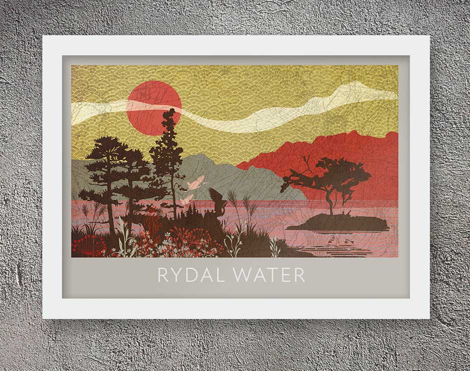 Rydal Water - Lake District Print - Image 2