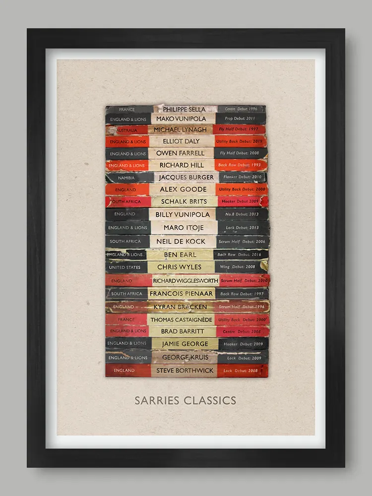 Saracens Classics - Rugby Print