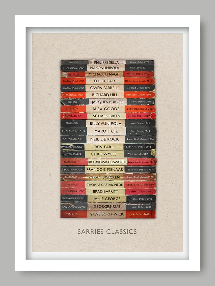 Saracens Classics - Rugby Print - Image 2