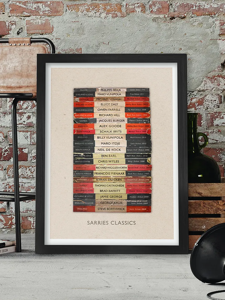 Saracens Classics - Rugby Print - Image 5