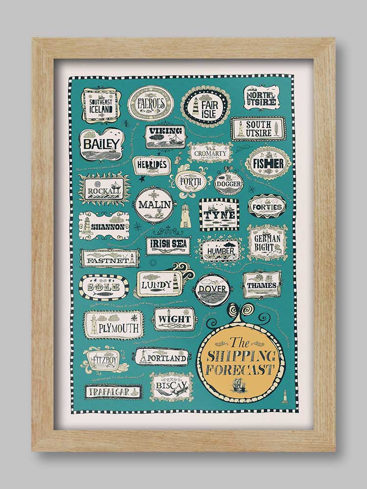 Shipping Forecast - Sea Blue - Image 3