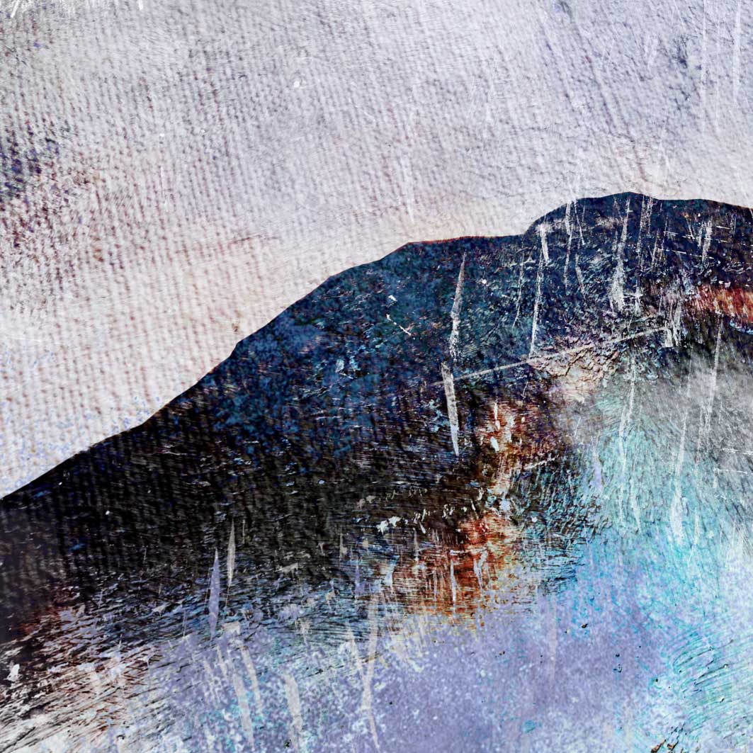Skiddaw Abstract - Lake District Print - Image 4