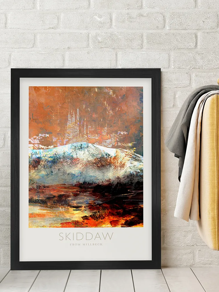 Skiddaw From Millbeck - Lake District Print - Image 5