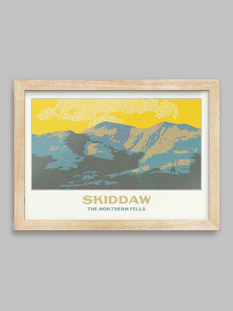 Skiddaw, The Northern Fells - Lake District Print - Image 3