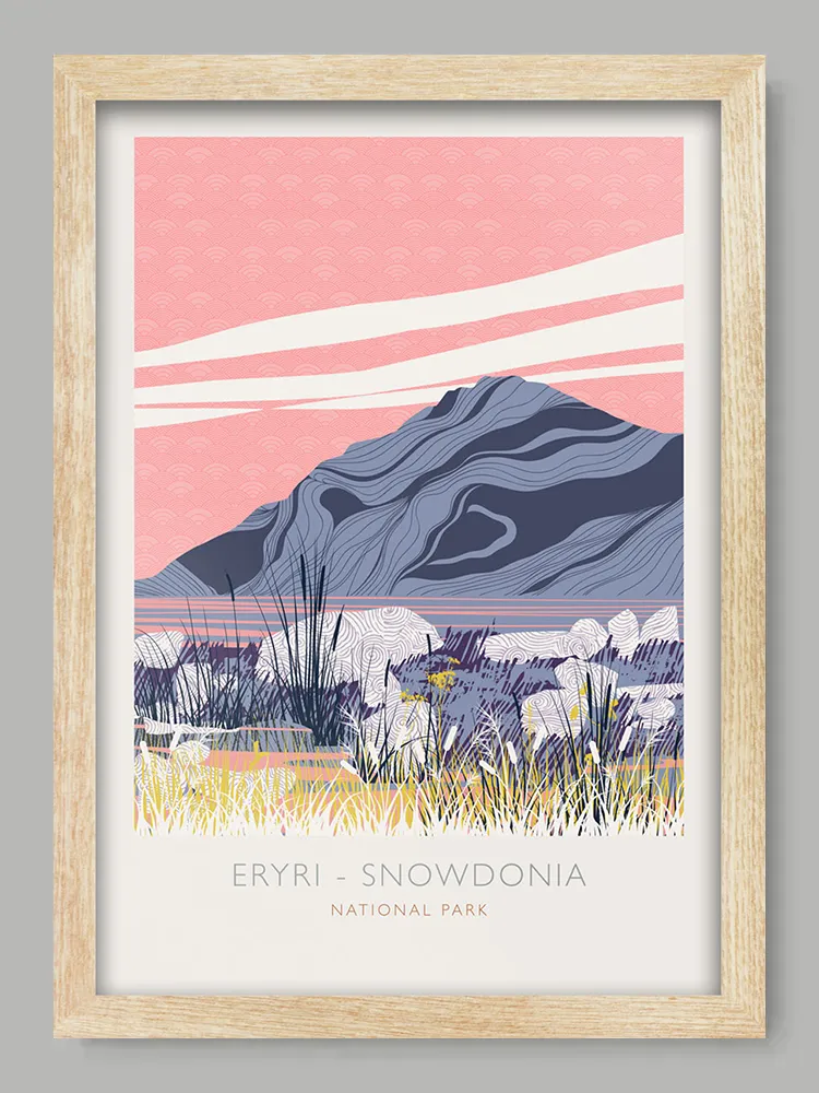 Snowdonia Eryri - National Park Print - Image 3