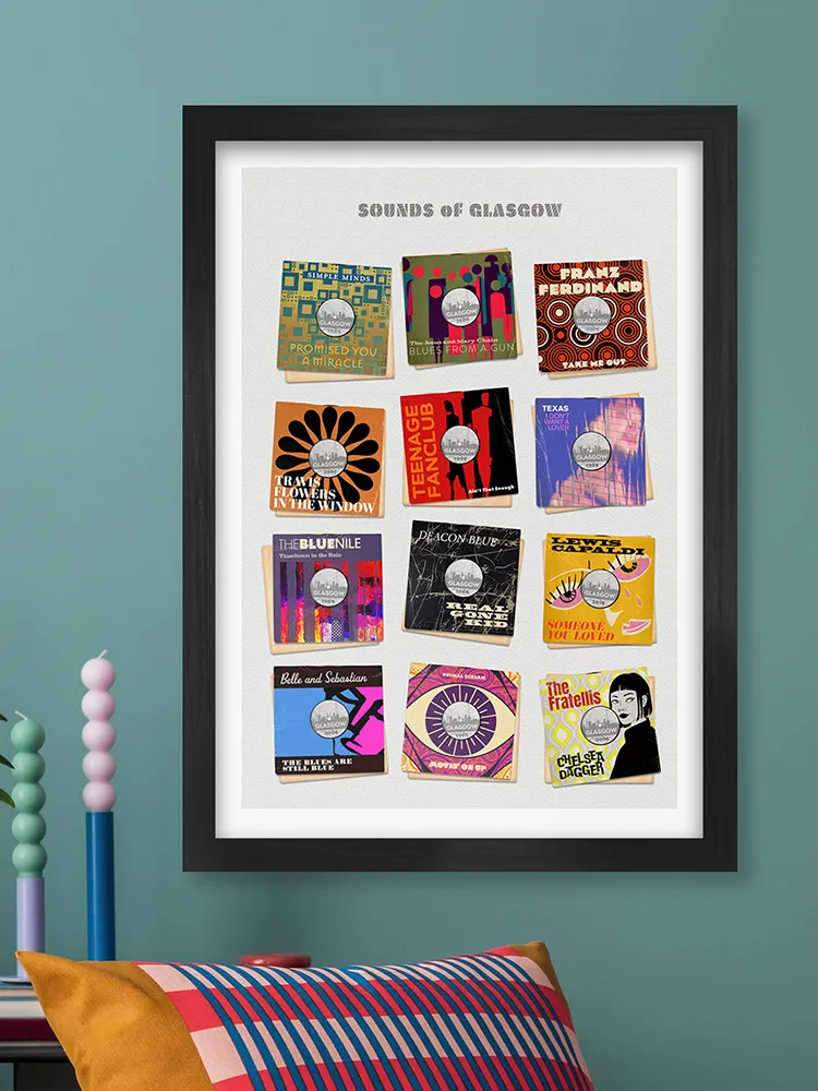 Sounds of Glasgow - Music Print - Image 6