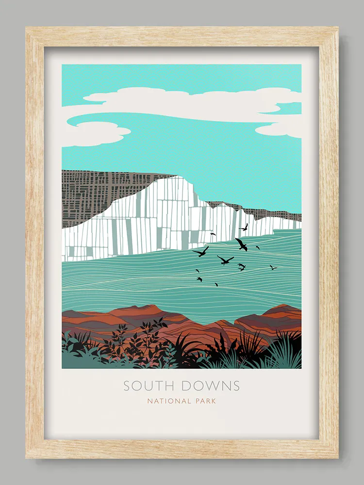 South Downs - National Park Print - Image 3
