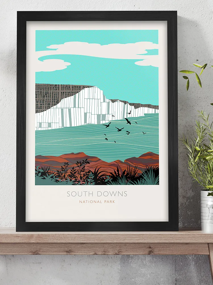 South Downs - National Park Print - Image 5
