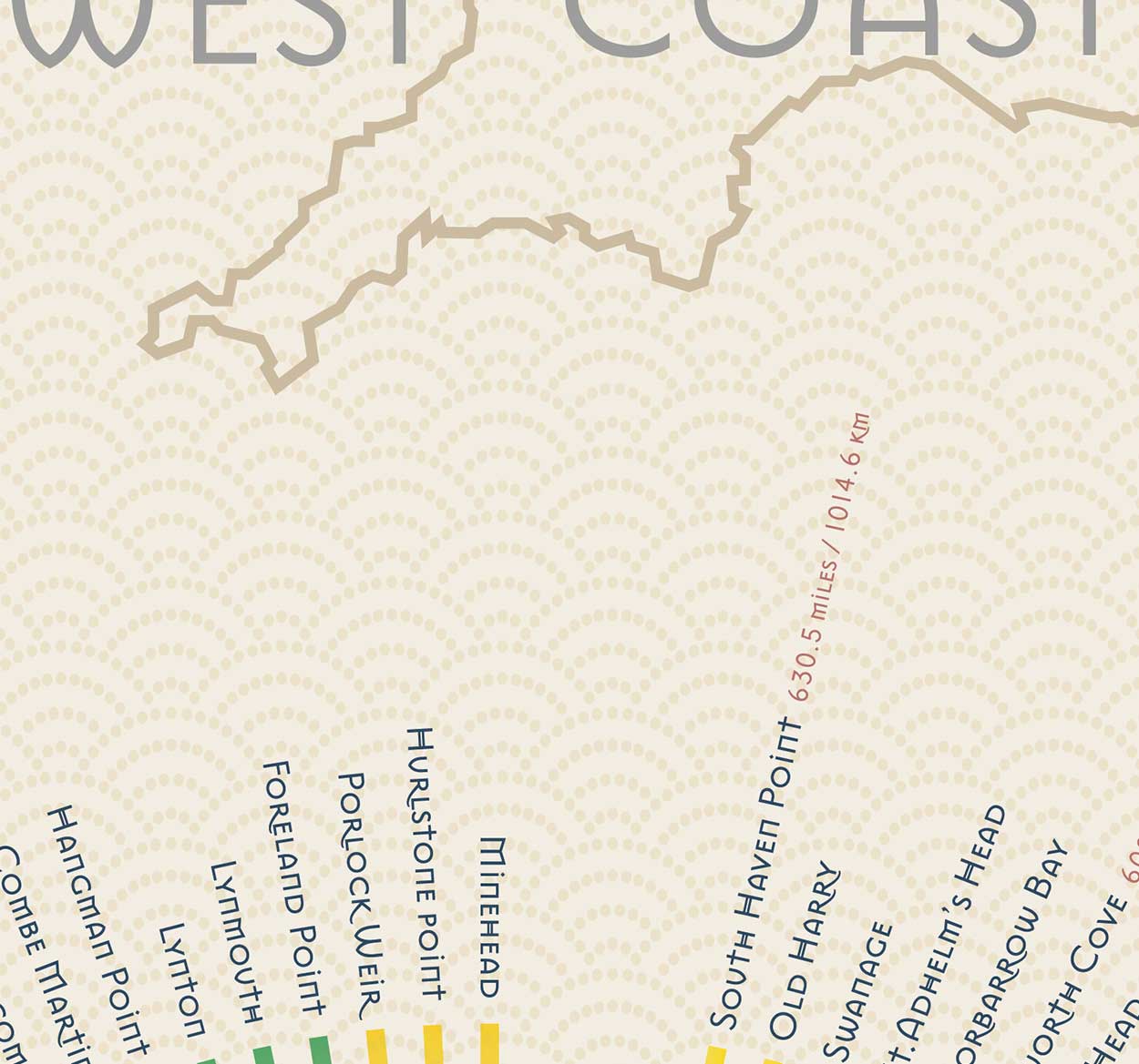 South West Coast Path Print - Image 5