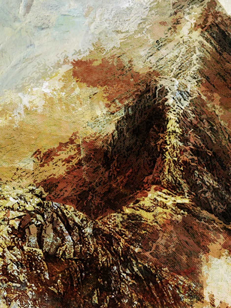 Helvellyn from Striding Edge - Lake District Print - Image 4