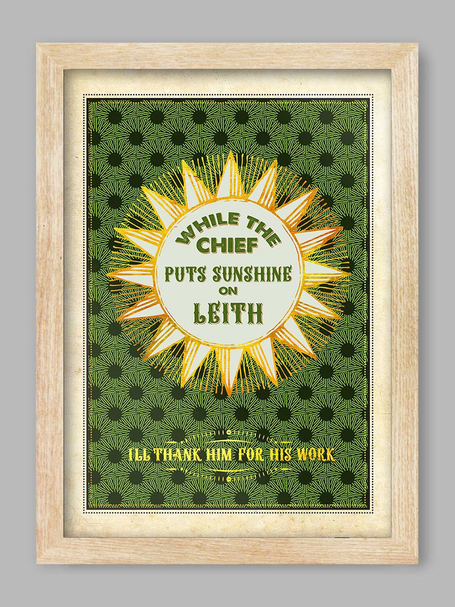 Sunshine on Leith Print - Image 3