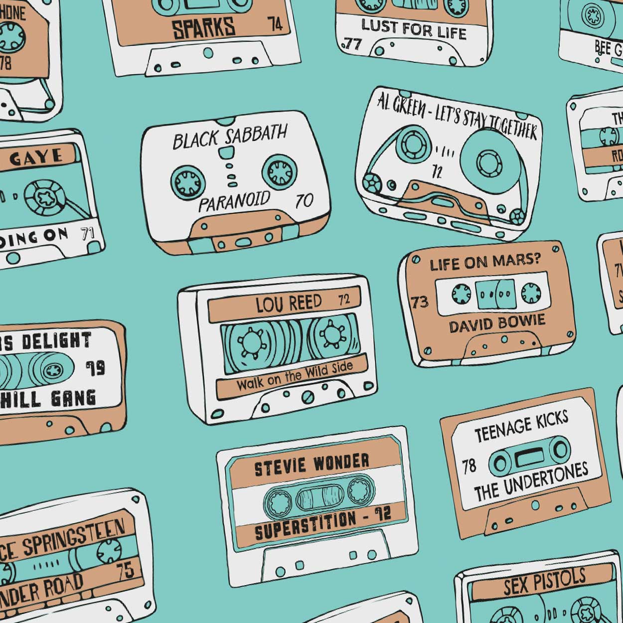 Super Sounds of the 70s - Music Print - Image 5