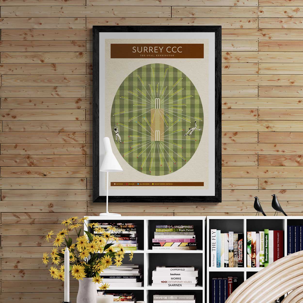 Surrey CCC - Cricket Print - Image 5