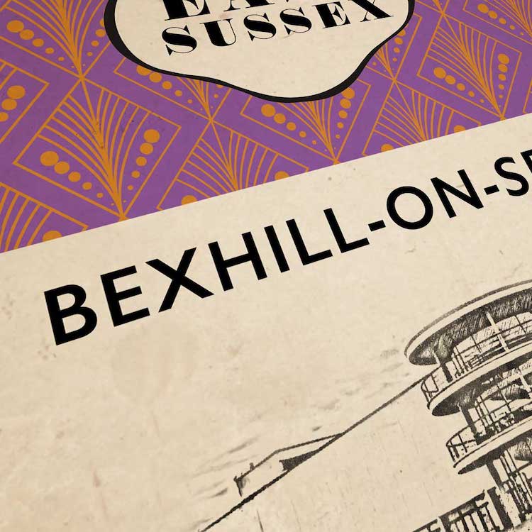 Sussex - Bexhill on Sea Print - Image 4
