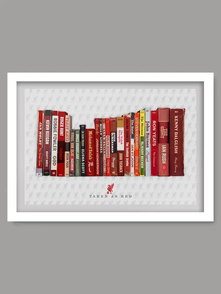 Taken As Red - Liverpool Football Print - Image 2