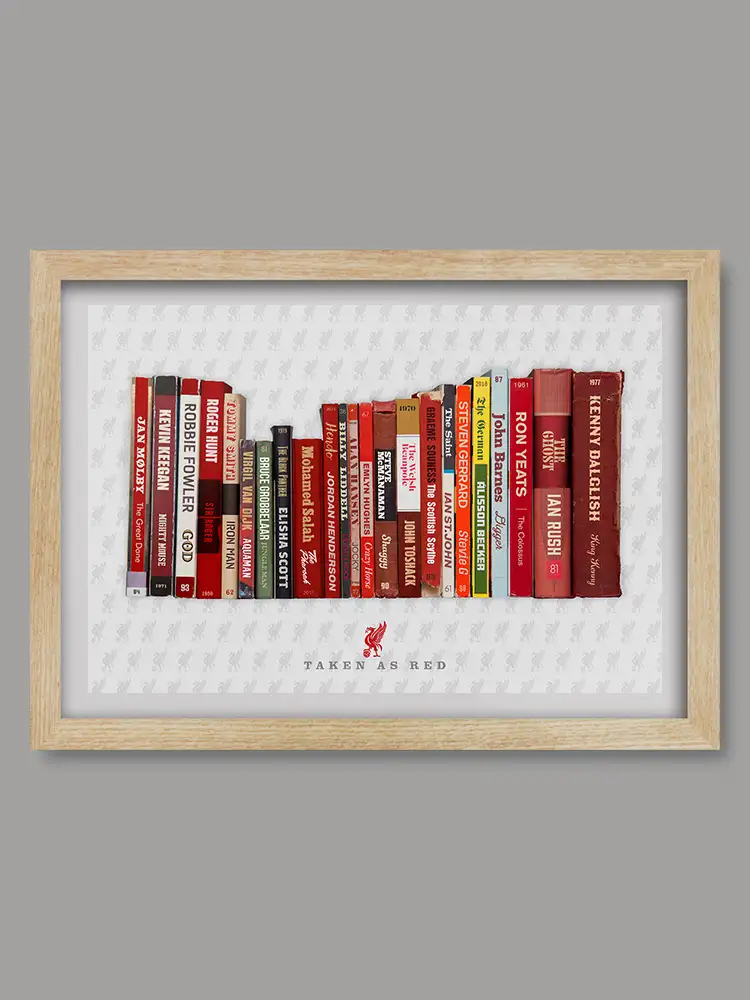 Taken As Red - Liverpool Football Print - Image 3