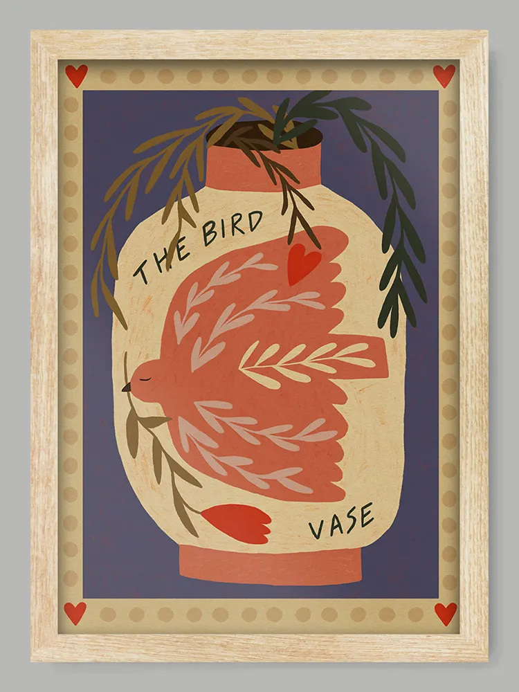 The Bird Vase Print - Image 3