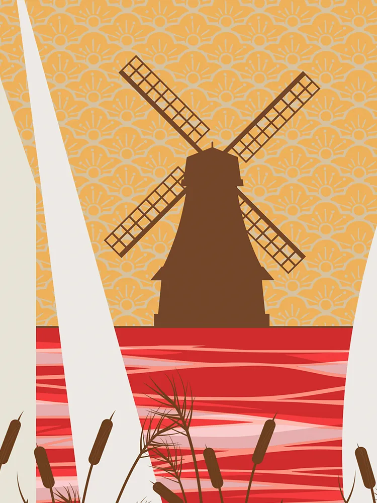 The Broads - National Park Print - Image 4