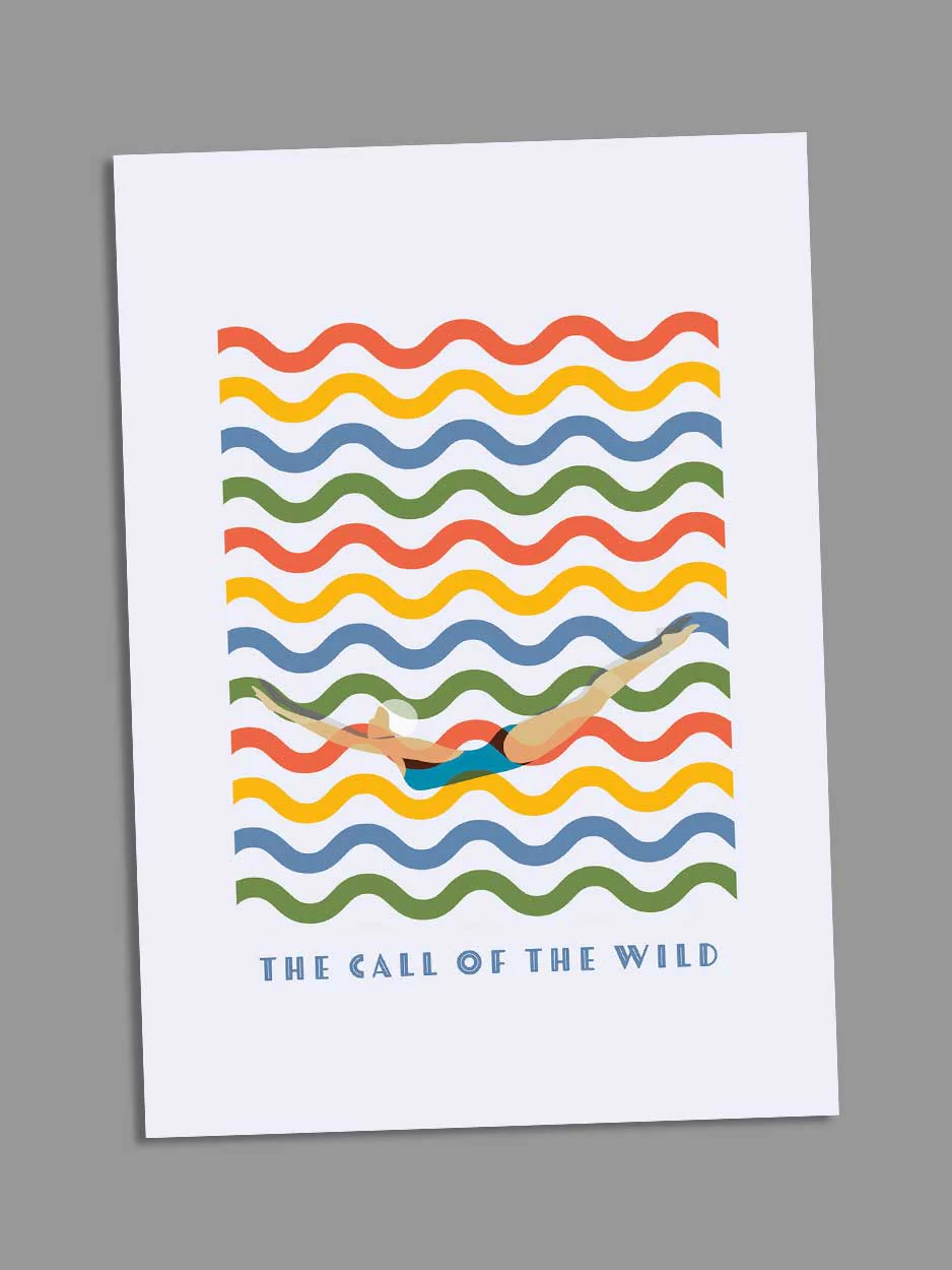 The Call of the Wild - Blank Greeting Card
