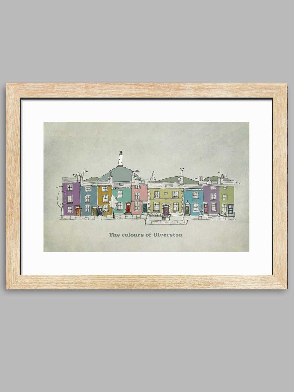 The Colours of Ulverston Print - Image 3