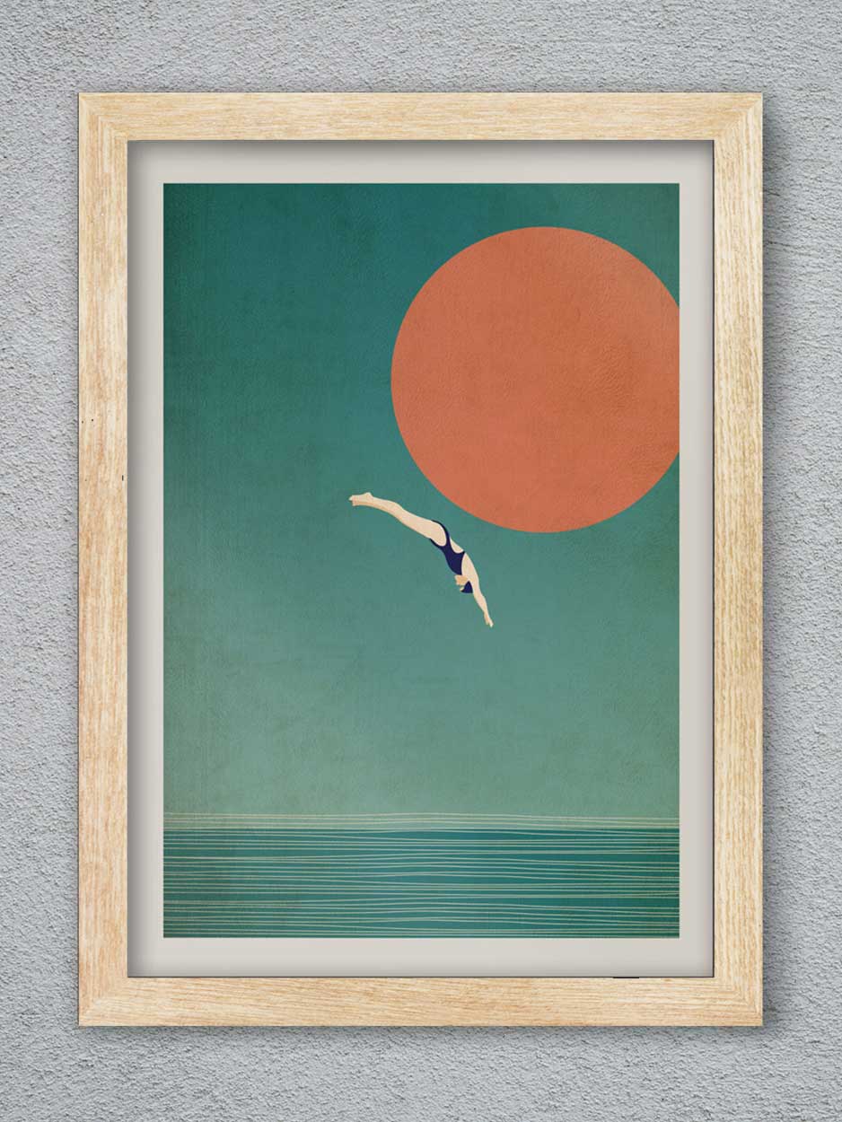 The Dive Poster Print - Image 3