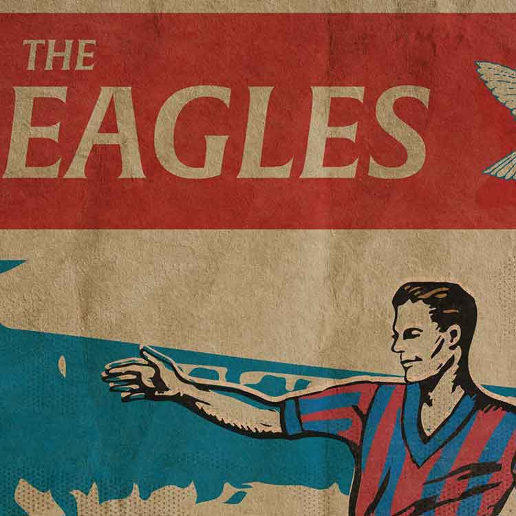 The Eagles, Crystal Palace - Football Print - Image 4