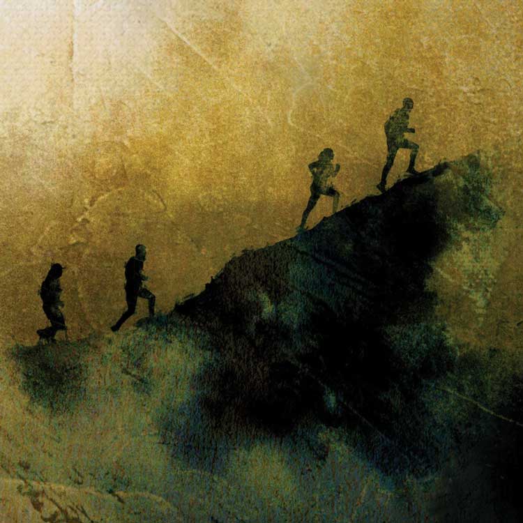 Fell Runners Print - Image 4
