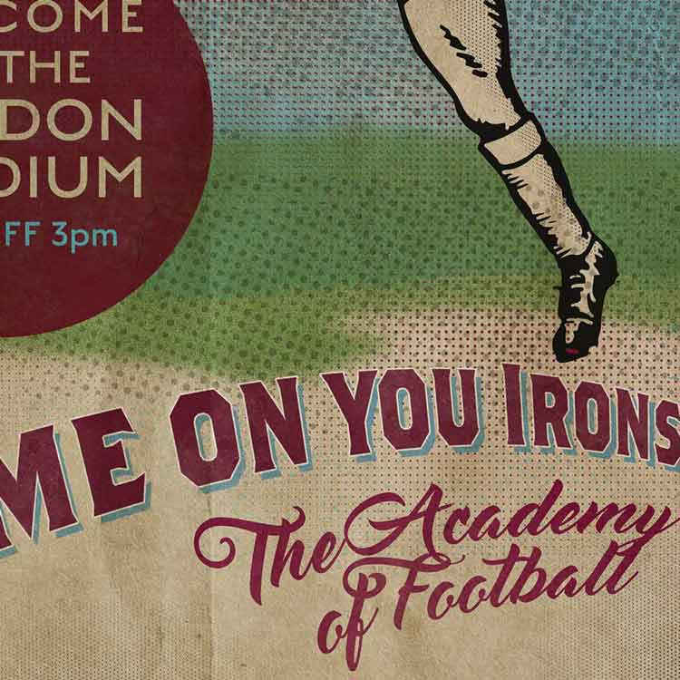 The Hammers, West Ham United - Football Print - Image 4