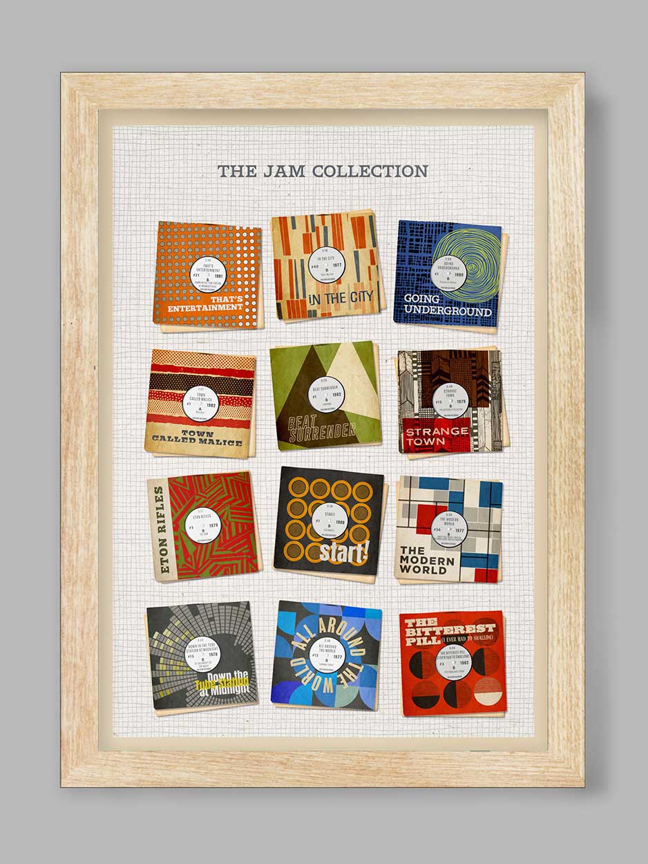 The Jam Collection - Music Print - Image 3