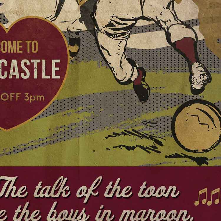 The Jambos, Hearts - Football Print - Image 4