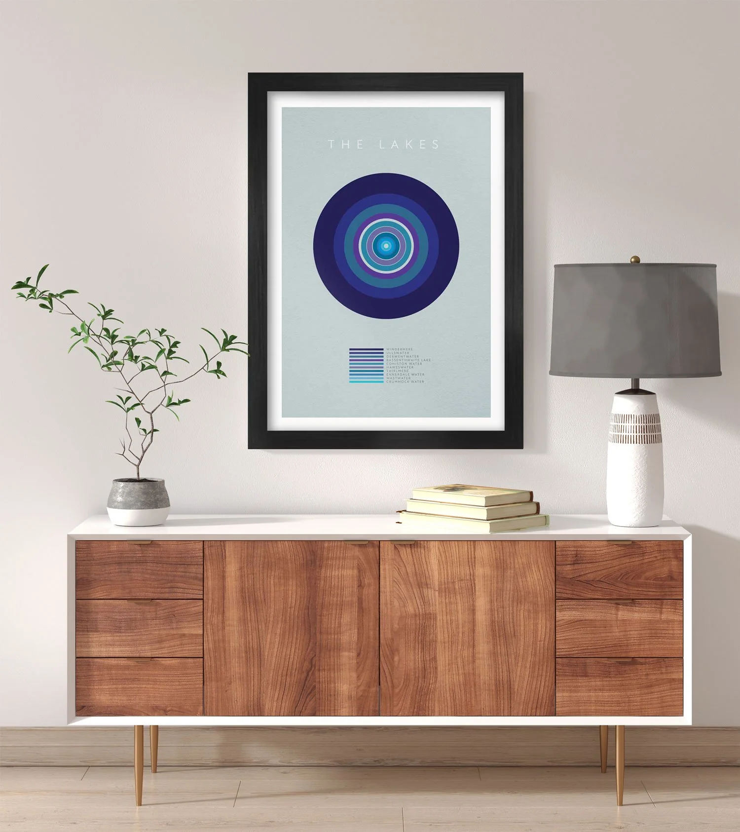 The Lakes Modernist - Lake District Print - Image 6
