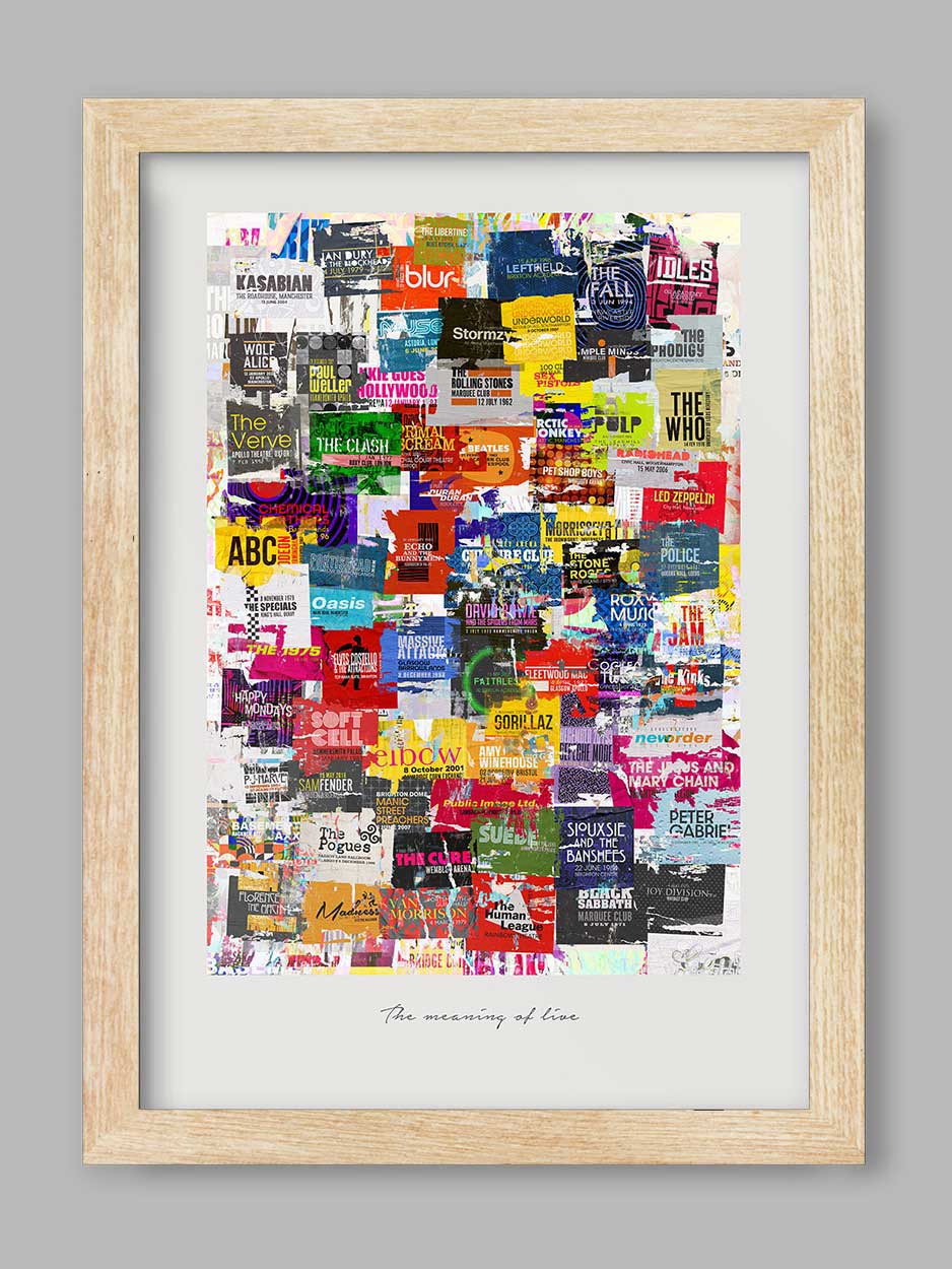 The Meaning of Live - Music Print - Image 3