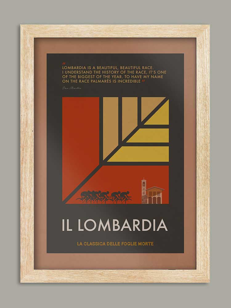 Lombardia, The Monuments - Cycling Print - Image 3