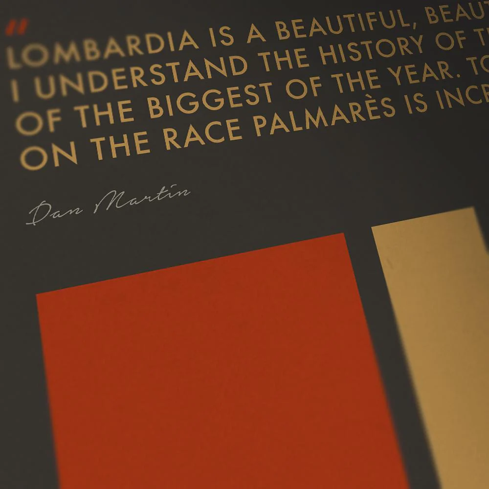 Lombardia, The Monuments - Cycling Print - Image 4