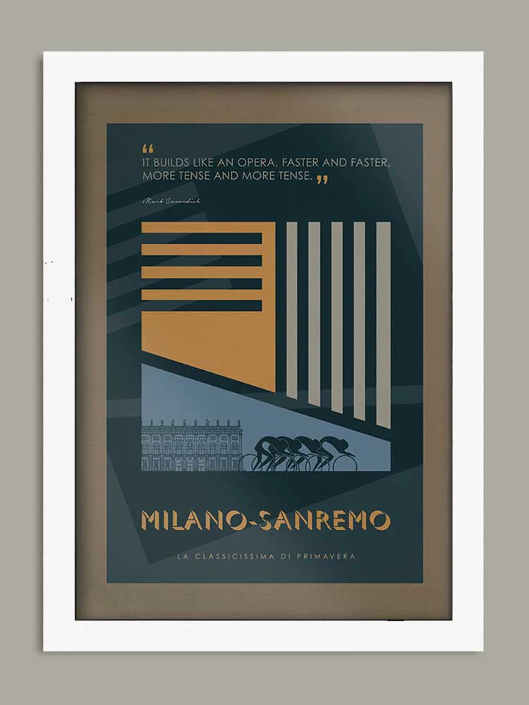 Milano-Sanremo, The Monuments - Cycling Print - Image 2