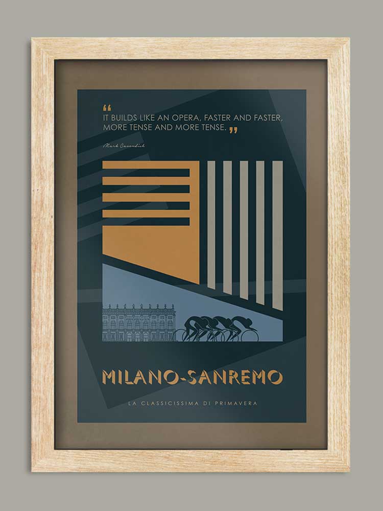 Milano-Sanremo, The Monuments - Cycling Print - Image 3