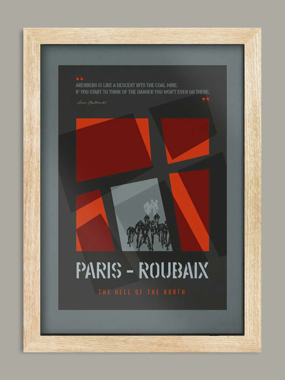 Paris Roubaix, The Monuments - Cycling Print - Image 3