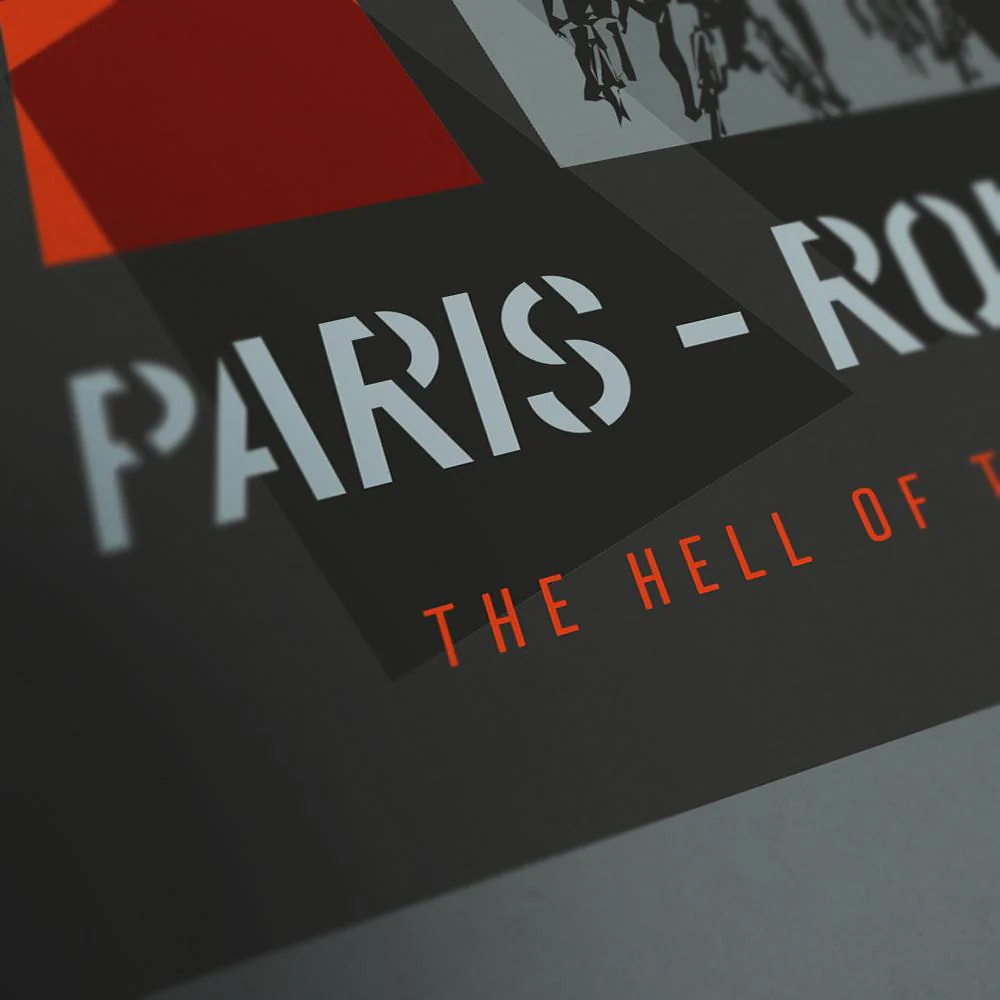 Paris Roubaix, The Monuments - Cycling Print - Image 5