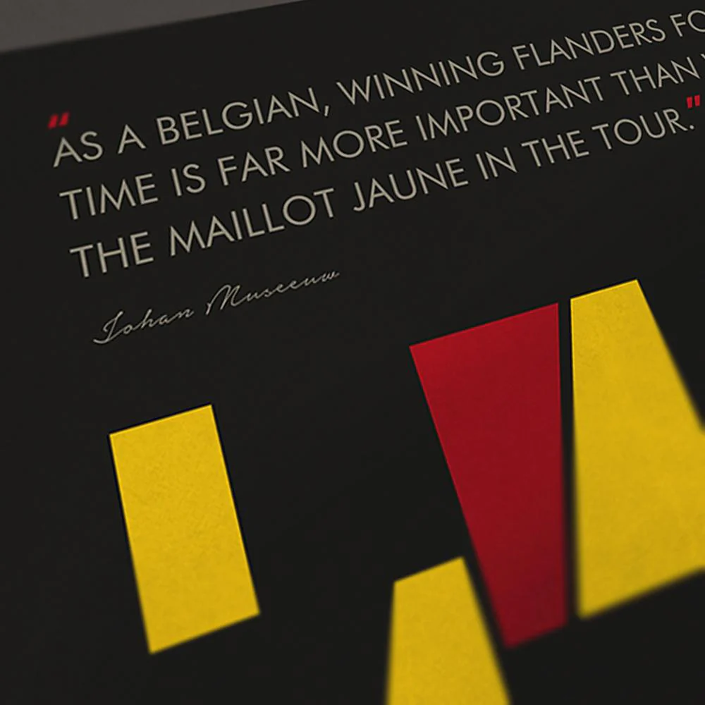 Tour of Flanders, The Monuments - Cycling Print - Image 4
