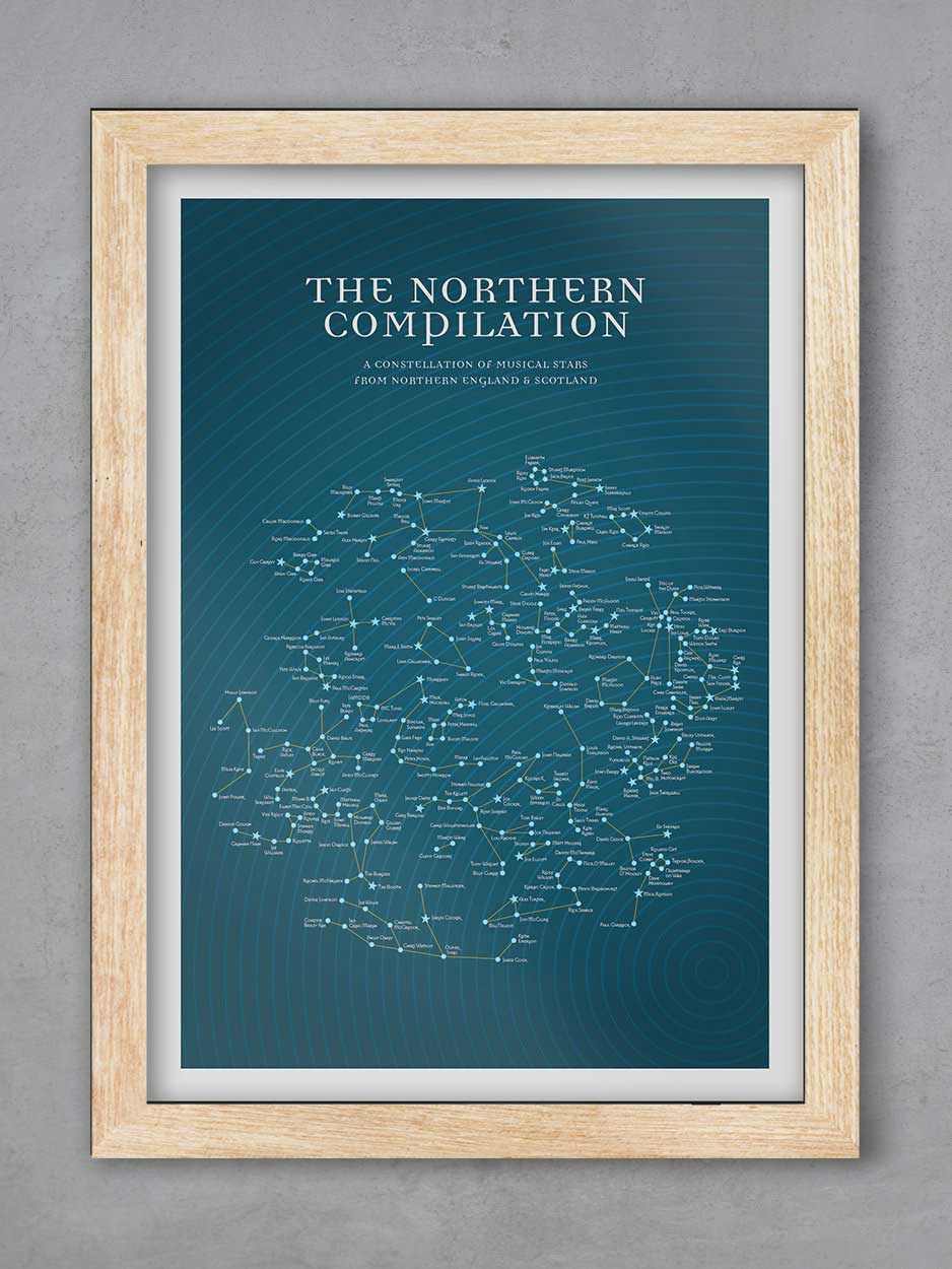 The Northern Compilation - Music Print - Image 3