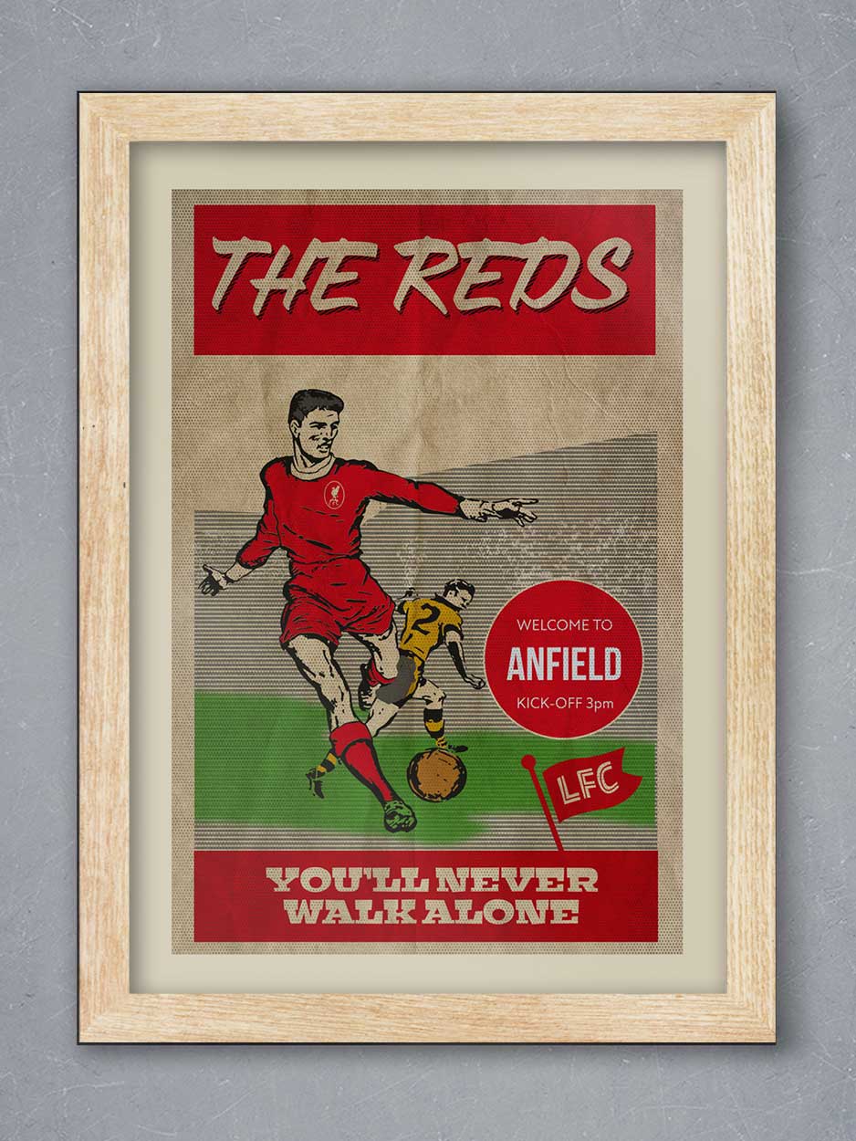 The Reds, Liverpool - Football Print - Image 3