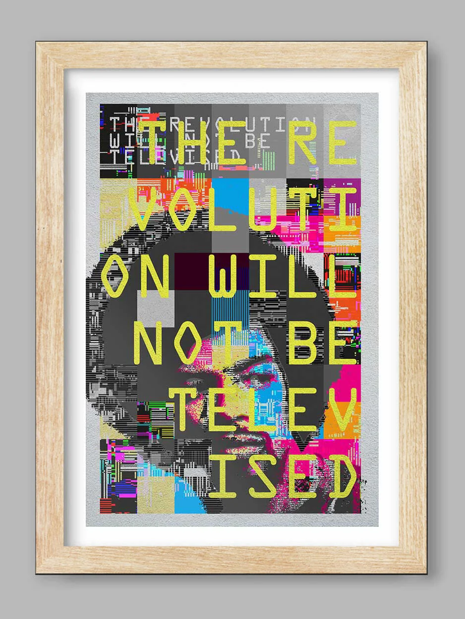 The Revolution Will Not Be Televised - Music Print - Image 3