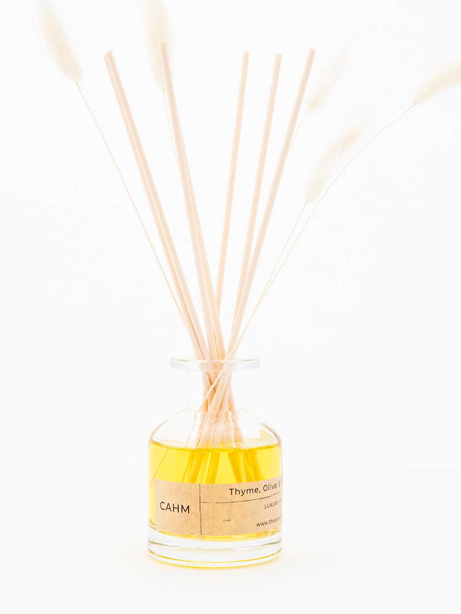 Thyme, Olive & Bergamot Luxury Diffuser - The CAHM Collective