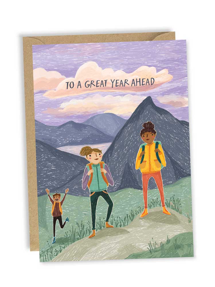 'To A Great Year Ahead' Happy Birthday Greeting Card